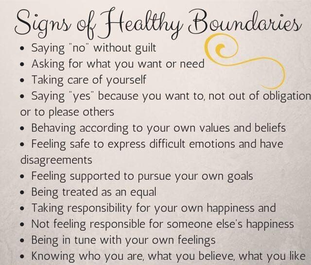 BOUNDARIES » Liberation Therapy