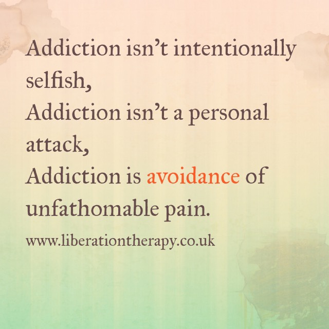 ADDICTION….NOT A DIRTY WORD » Liberation Therapy